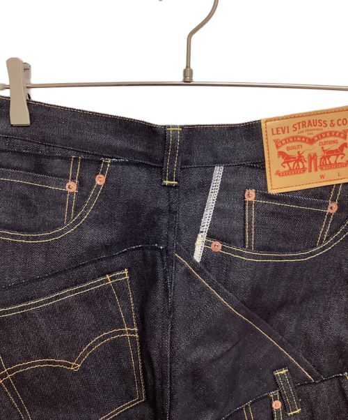 COMME des GARCONS JUNYA WATANABE MAN（コム デ ギャルソン ジュンヤ ワタナベ マン）COMME des GARCONS JUNYA WATANABE MAN LEVI'S Cotton Selvedge Denim Levi's W Name Indigo(コットンセルビッチデニム Levi's Wネーム インディゴ)の古着・服飾アイテム