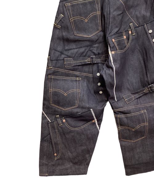 COMME des GARCONS JUNYA WATANABE MAN（コム デ ギャルソン ジュンヤ ワタナベ マン）COMME des GARCONS JUNYA WATANABE MAN LEVI'S Cotton Selvedge Denim Levi's W Name Indigo(コットンセルビッチデニム Levi's Wネーム インディゴ)の古着・服飾アイテム