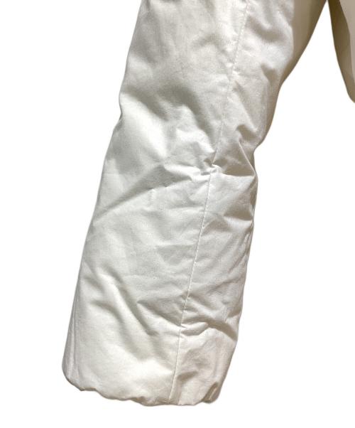 PRADA（プラダ）PRADA (プラダ) Cropped Cotton Down Blouson（クロップドコットンダウンブルゾン） ホワイト サイズ:XLの古着・服飾アイテム