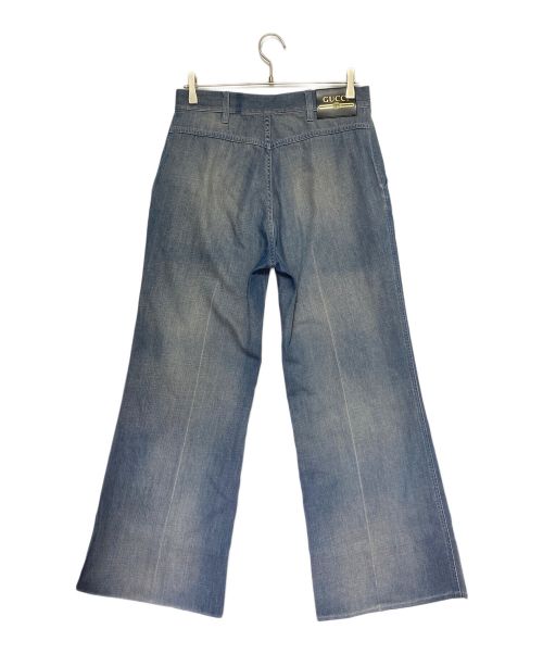 GUCCI（グッチ）GUCCI (グッチ) デニムパンツ スカイブルー サイズ:34の古着・服飾アイテム