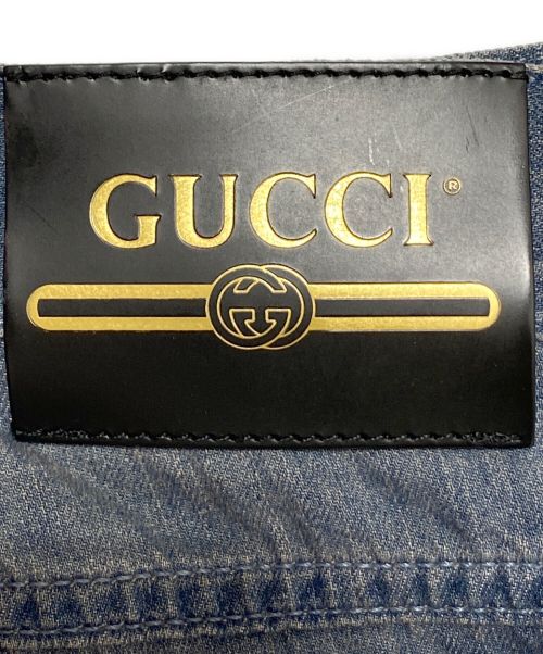 GUCCI（グッチ）GUCCI (グッチ) デニムパンツ スカイブルー サイズ:34の古着・服飾アイテム