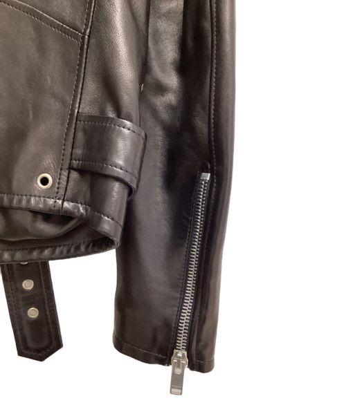 Saint Laurent Paris（サンローランパリ）Saint Laurent Paris (サンローランパリ) Classic Motorcycle Jacket（クラシックモーターサイクルジャケット） ブラック サイズ:38の古着・服飾アイテム