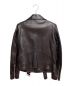 Saint Laurent Paris (サンローランパリ) Classic Motorcycle Jacket（クラシックモーターサイクルジャケット） ブラック サイズ:38：130000円