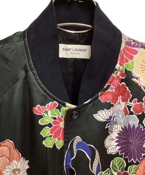 Saint Laurent Paris（サンローランパリ）Saint Laurent Paris (サンローランパリ) LOVE JACKET（ラブジャケット） ブラック サイズ:46の古着・服飾アイテム