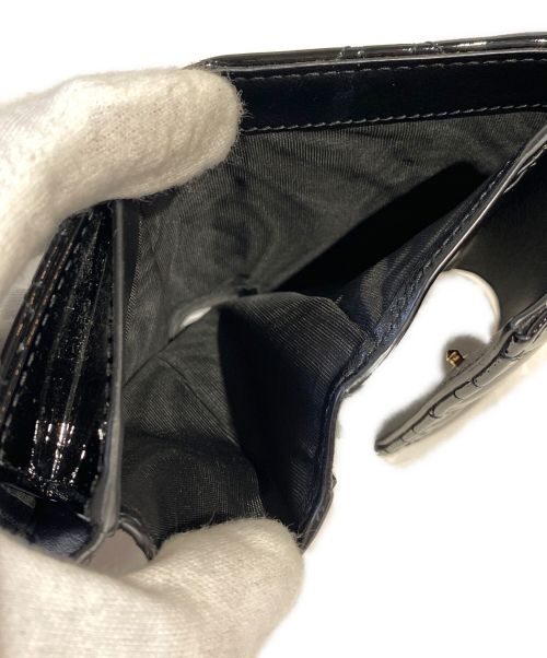 Christian Dior（クリスチャン ディオール）Christian Dior (クリスチャン ディオール) Lady Dior Lotus(レディディオールロータス) ウォレット ブラック サイズ:-の古着・服飾アイテム