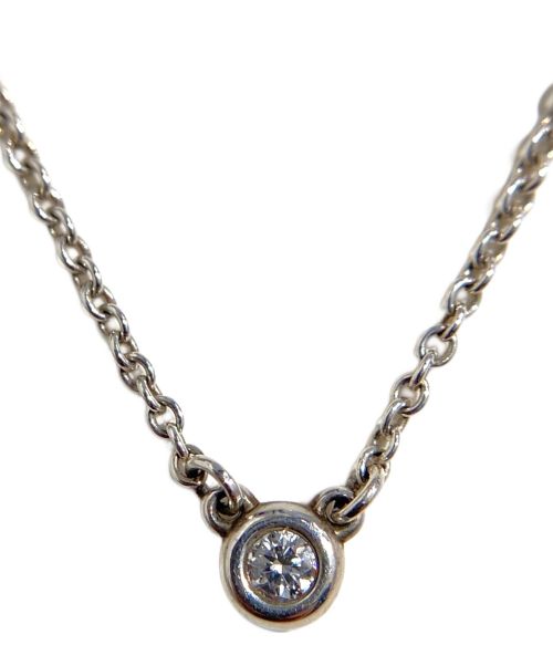 TIFFANY & Co.（ティファニー アンド コー）TIFFANY & Co. (ティファニー) Diamond By-the-Yard Pendant（ダイヤモンドバイザヤードペンダント） シルバー サイズ:-の古着・服飾アイテム