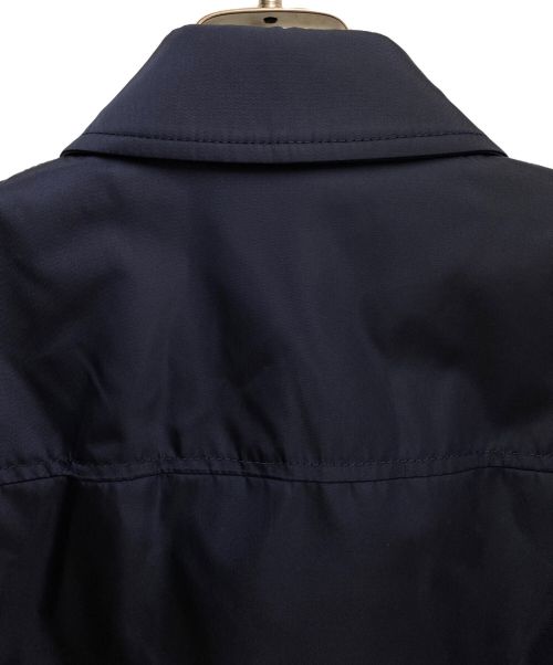 PRADA（プラダ）PRADA (プラダ) Zip up nylon jacket (ジップアップナイロンジャケット) ネイビー サイズ:44の古着・服飾アイテム