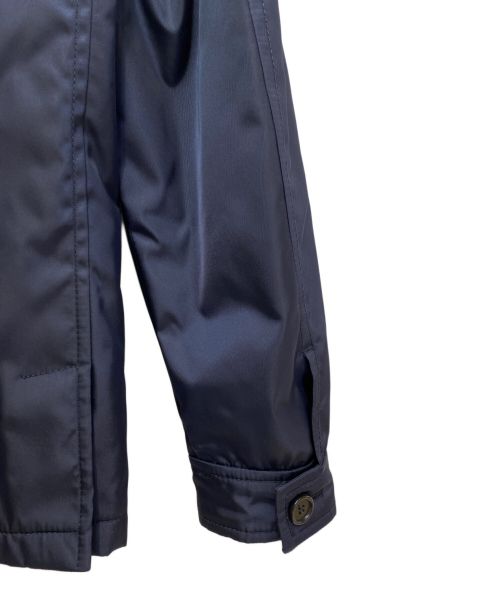 PRADA（プラダ）PRADA (プラダ) Zip up nylon jacket (ジップアップナイロンジャケット) ネイビー サイズ:44の古着・服飾アイテム