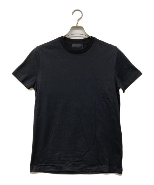 PRADA（プラダ）PRADA (プラダ) クルーネックTシャツ ブラック サイズ:Sの古着・服飾アイテム