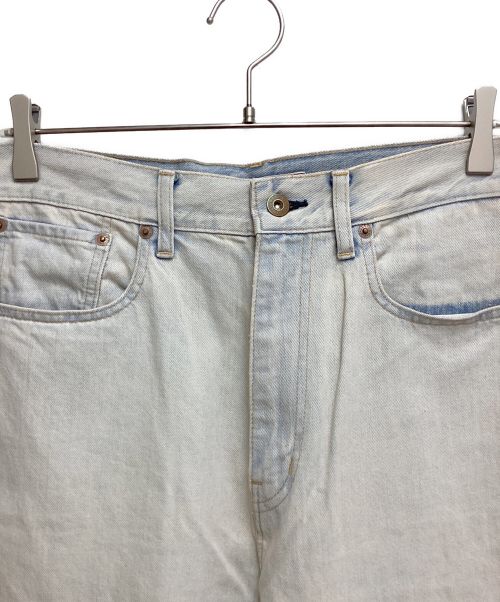 JUNYA WATANABE MAN（ジュンヤワタナベマン）JUNYA WATANABE MAN (ジュンヤワタナベマン) Men's Flared Jeans（メンズ フレア ジーンズ） ブルー サイズ:Ⅼ 未使用品の古着・服飾アイテム
