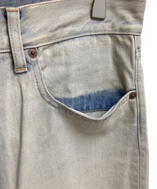 JUNYA WATANABE MAN（ジュンヤワタナベマン）JUNYA WATANABE MAN (ジュンヤワタナベマン) Men's Flared Jeans（メンズ フレア ジーンズ） ブルー サイズ:Ⅼ 未使用品の古着・服飾アイテム