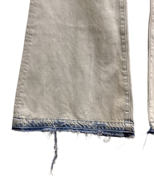 JUNYA WATANABE MAN（ジュンヤワタナベマン）JUNYA WATANABE MAN (ジュンヤワタナベマン) Men's Flared Jeans（メンズ フレア ジーンズ） ブルー サイズ:Ⅼ 未使用品の古着・服飾アイテム