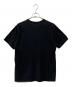 BLACK COMME des GARCONS (ブラックコムデギャルソン) プリントTシャツ ブラック サイズ:XXL：7000円