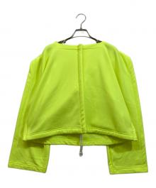 COMME des GARCONS（コムデギャルソン）の古着「ボンディングプルオーバーパーカー」｜イエロー