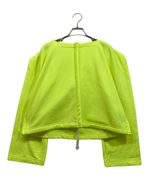 COMME des GARCONS（コムデギャルソン）COMME des GARCONS (コムデギャルソン) ボンディングプルオーバーパーカー イエロー サイズ:Mの古着・服飾アイテム