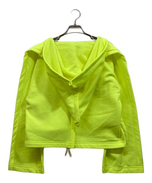 COMME des GARCONS（コムデギャルソン）COMME des GARCONS (コムデギャルソン) ボンディングプルオーバーパーカー イエロー サイズ:Mの古着・服飾アイテム