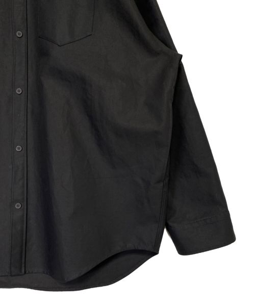 BALENCIAGA（バレンシアガ）BALENCIAGA (バレンシアガ) Cotton maxi over shirt ブラック サイズ:XSの古着・服飾アイテム