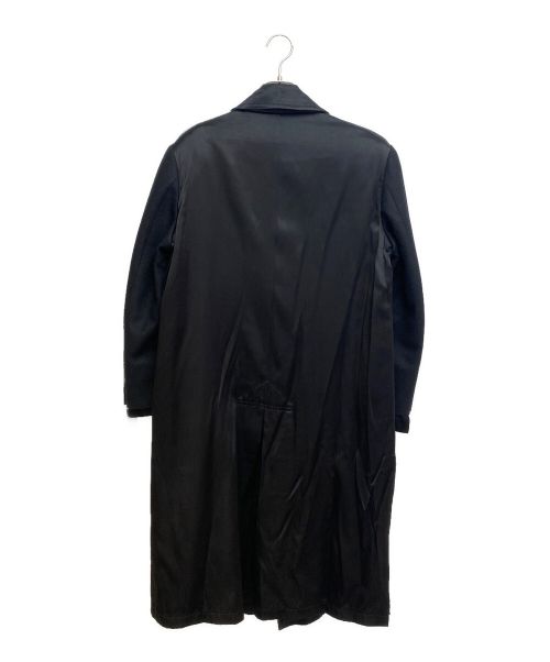 JUNYA WATANABE COMME des GARCONS（ジュンヤワタナベ コムデギャルソン）JUNYA WATANABE COMME des GARCONS ((ジュンヤワタナベ コムデギャルソン) Tailored Docking Coat (テーラードドッキングコート) ブラック サイズ:Sの古着・服飾アイテム
