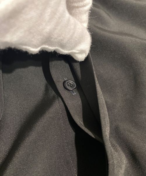 Y's（ワイズ）Y's (ワイズ) ボウタイブラウス ブラック サイズ:2の古着・服飾アイテム