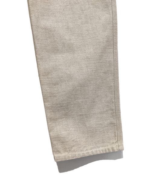 BOTTEGA VENETA（ボッテガベネタ）BOTTEGA VENETA (ボッテガベネタ) Straight Leg Jeans (ストレートレッグジーンズ) ベージュ サイズ:40の古着・服飾アイテム