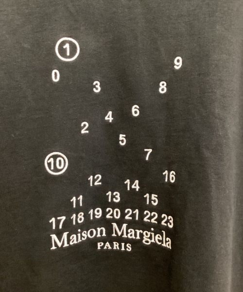 Maison Margiela（メゾンマルジェラ）Maison Margiela (メゾンマルジェラ) calendar tag hoodie (カレンダータグフーディ) ブラック サイズ:XSの古着・服飾アイテム