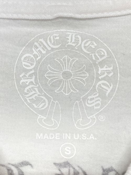 CHROME HEARTS（クロムハーツ）CHROME HEARTS (クロムハーツ) Hollywood Plus Cross T-Shirt ホワイト サイズ:Sの古着・服飾アイテム