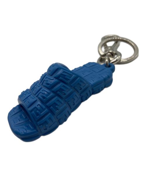 FENDI（フェンディ）FENDI (フェンディ) ズッカサンダルキーリング ブルーの古着・服飾アイテム