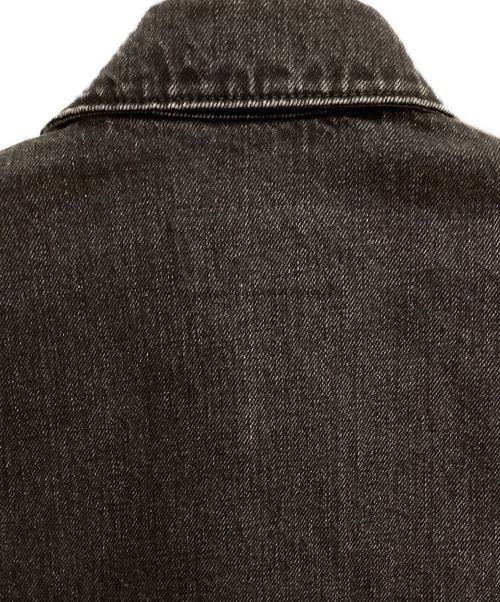 PRADA（プラダ）PRADA (プラダ) Short Sleeve Denim Shirt（ショートスリーブデニムシャツ） グレー サイズ:XSの古着・服飾アイテム