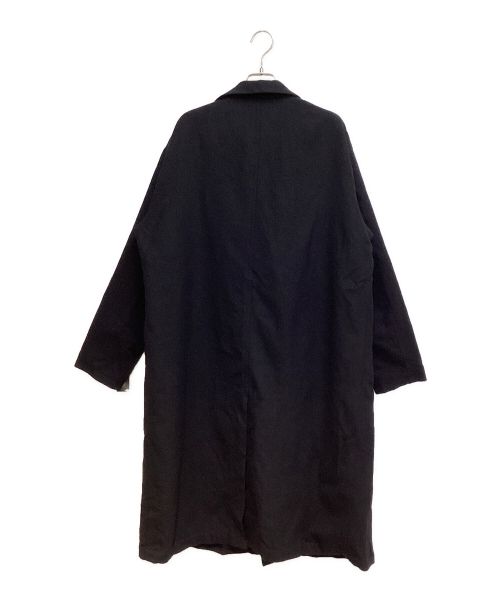Y's（ワイズ）Y's (ワイズ) Wool Chester Coat（ウールチェスターコート） ブラック サイズ:2の古着・服飾アイテム