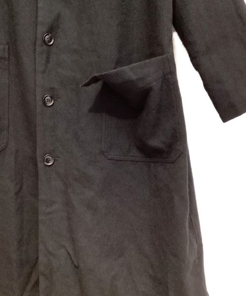 Y's（ワイズ）Y's (ワイズ) Wool Chester Coat（ウールチェスターコート） ブラック サイズ:2の古着・服飾アイテム