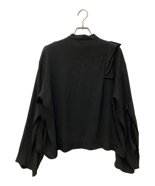 TOGA PULLA（トーガ プルラ）TOGA PULLA (トーガ プルラ) ロングスリーブブラウス TP72-FJ217 ブラック サイズ:36の古着・服飾アイテム