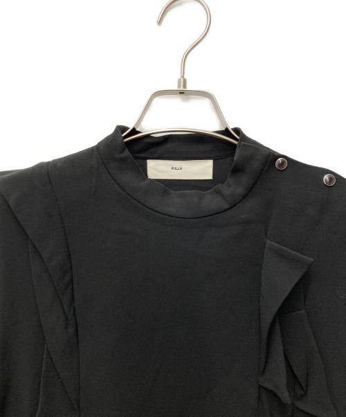 TOGA PULLA（トーガ プルラ）TOGA PULLA (トーガ プルラ) ロングスリーブブラウス TP72-FJ217 ブラック サイズ:36の古着・服飾アイテム
