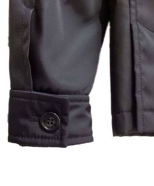 PRADA（プラダ）PRADA (プラダ) Zip up nylon jacket (ジップアップナイロンジャケット) ネイビー サイズ:46の古着・服飾アイテム