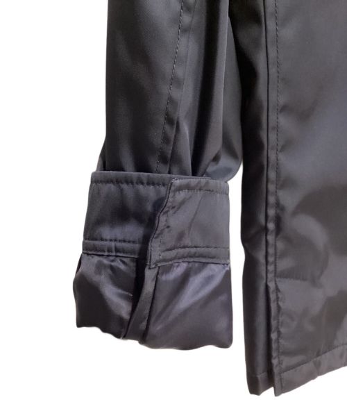 PRADA（プラダ）PRADA (プラダ) Zip up nylon jacket (ジップアップナイロンジャケット) ネイビー サイズ:46の古着・服飾アイテム