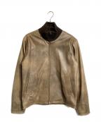 International Galleryインターナショナルギャラリー）の古着「レザージャケット」｜ブラウン