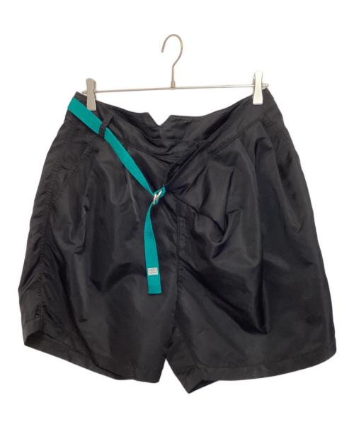 kolor/BEACON（カラービーコン）kolor/BEACON (カラービーコン) ハーフパンツ ブラック サイズ:1の古着・服飾アイテム