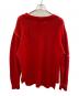 AMBUSH (アンブッシュ) クラッシュステッチオーバーサイズニット レッド サイズ:2：7000円