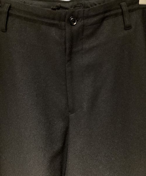 Yohji Yamamoto pour homme（ヨウジヤマモト プールオム）Yohji Yamamoto pour homme (ヨウジヤマモト プールオム) イージーワイドパンツ ブラック サイズ:2の古着・服飾アイテム