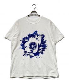 s'yte×KUME.JP（サイト×クメ）の古着「久米繊維フラワープリントTシャツ」｜ホワイト
