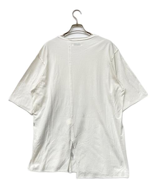 s'yte（サイト）s'yte (サイト) 20SS 40/2 Cotton Jersey Stitching Slit Big Flower ホワイト サイズ:3の古着・服飾アイテム