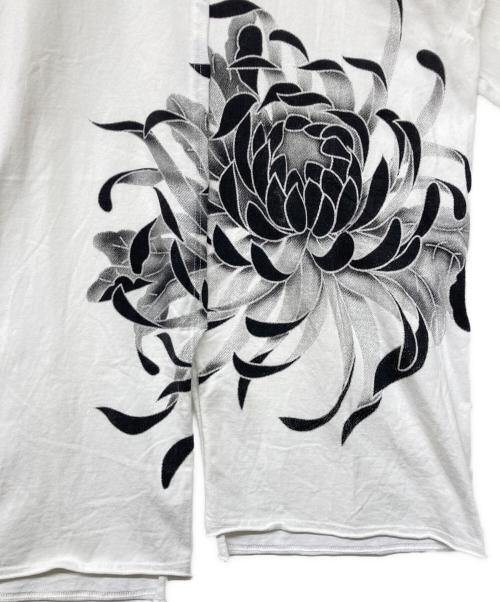 s'yte（サイト）s'yte (サイト) 20SS 40/2 Cotton Jersey Stitching Slit Big Flower ホワイト サイズ:3の古着・服飾アイテム