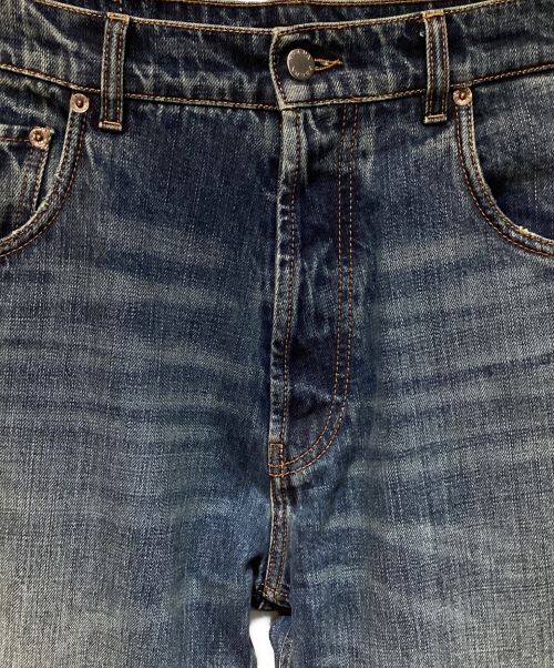 PRADA（プラダ）PRADA (プラダ) 5 pocket washed denim（5ポケットウォッシュドデニム ） ブルー サイズ:32の古着・服飾アイテム