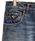 中古・古着 PRADA (プラダ) 5 pocket washed denim（5ポケットウォッシュドデニム ） ブルー サイズ:32：70000円