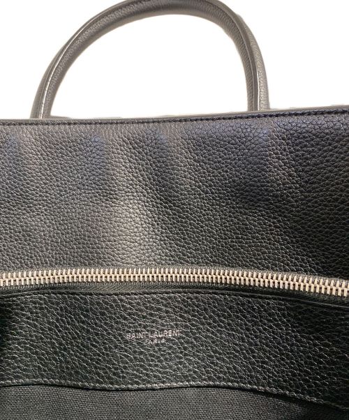 Saint Laurent Paris（サンローランパリ）Saint Laurent Paris (サンローランパリ) Saint Laurent（サックドダジュール） ブラック サイズ:Largeの古着・服飾アイテム