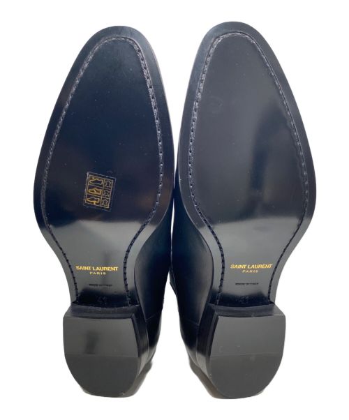 Saint Laurent Paris（サンローランパリ）Saint Laurent Paris (サンローランパリ) Classic Wyatt 40 Chelsea Boots（クラシックワイアット40チェルシーブーツ） ブラック サイズ:41の古着・服飾アイテム