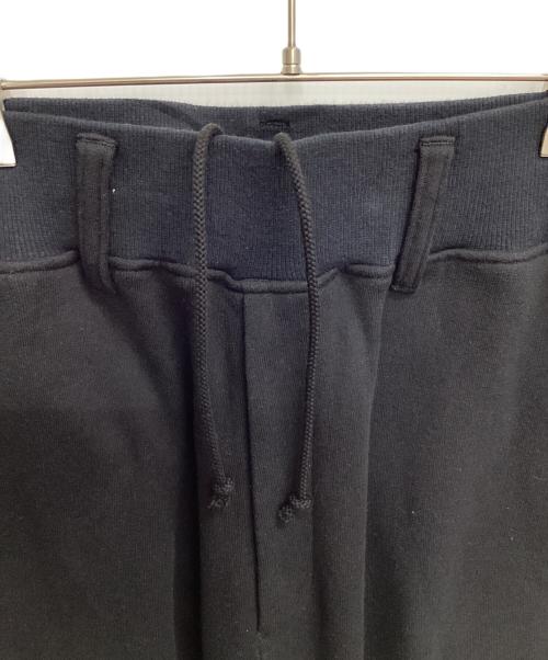 Yohji Yamamoto pour homme（ヨウジヤマモト プールオム）Yohji Yamamoto pour homme (ヨウジヤマモト プールオム) COTTON/LYOCELL FLEECE HEM RIB PANTS ブラック サイズ:3の古着・服飾アイテム