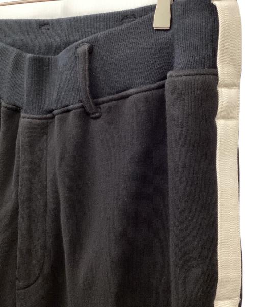 Yohji Yamamoto pour homme（ヨウジヤマモト プールオム）Yohji Yamamoto pour homme (ヨウジヤマモト プールオム) COTTON/LYOCELL FLEECE HEM RIB PANTS ブラック サイズ:3の古着・服飾アイテム