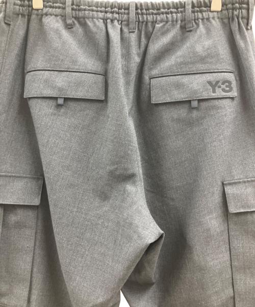 Y-3（ワイスリー）Y-3 (ワイスリー) Y-3　M CLASSIC WINTER WOOL CARGO PANTS グレー サイズ:Lの古着・服飾アイテム