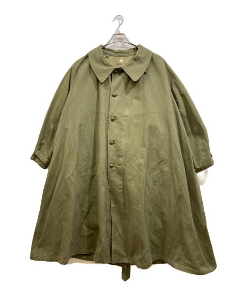 MILLITARY（ミリタリー）MILLITARY (ミリタリー) フランス軍 モーターサイクルコート オリーブ サイズ:6の古着・服飾アイテム