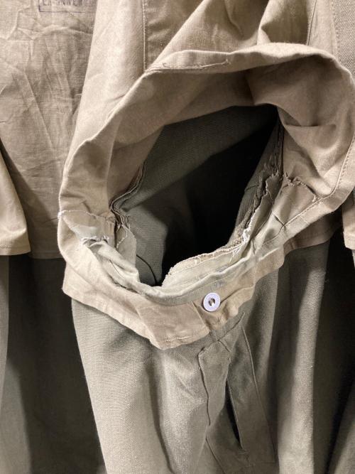 MILLITARY（ミリタリー）MILLITARY (ミリタリー) フランス軍 モーターサイクルコート オリーブ サイズ:6の古着・服飾アイテム